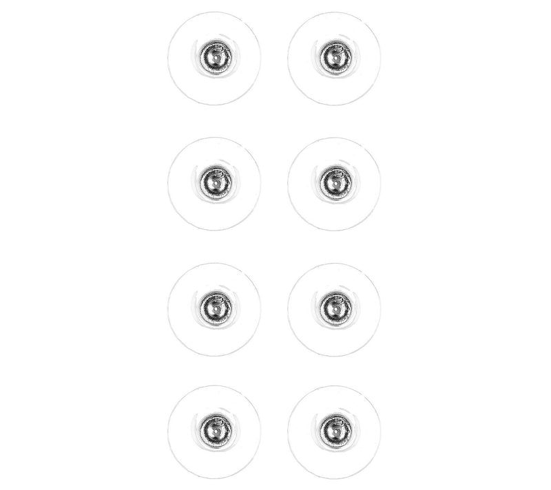 Italian Silver 4 Sets of Earring Clutches — View 8