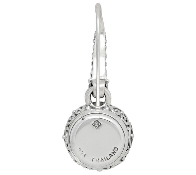 Elyse Ryan Cultured Pearl Button Drop Earrings, Sterling — View 3