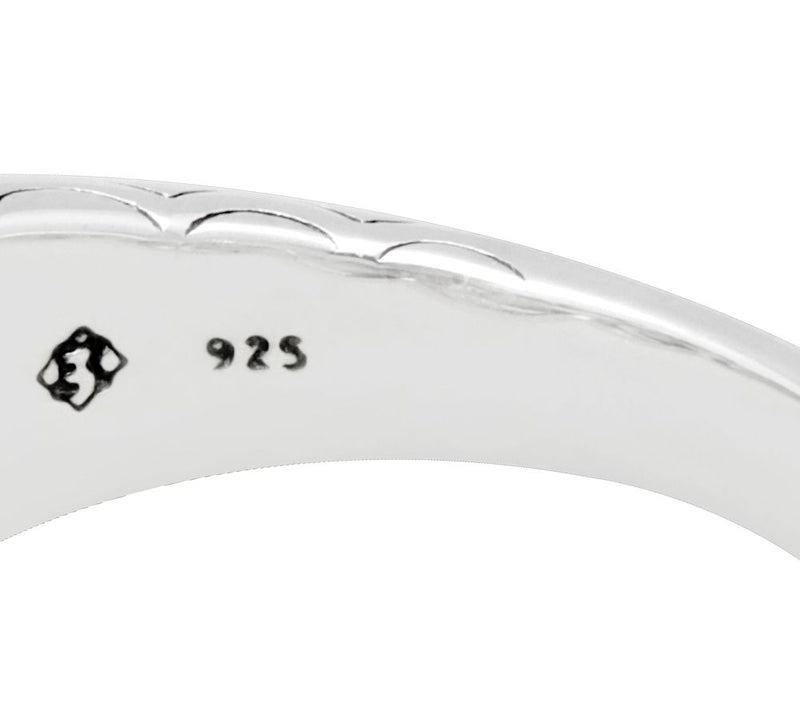 Elyse Ryan Sterling Scroll Ring — View 4