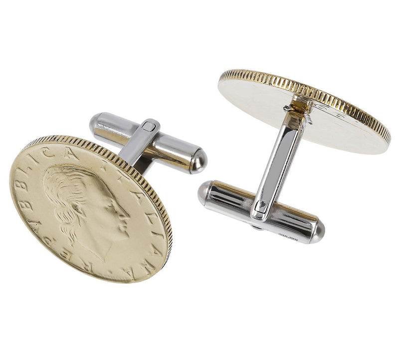 Steel By Design 200-Lire Cuff Links — Main view