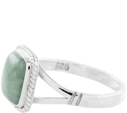 Novica Artisan Crafted Sterling Jade Ring