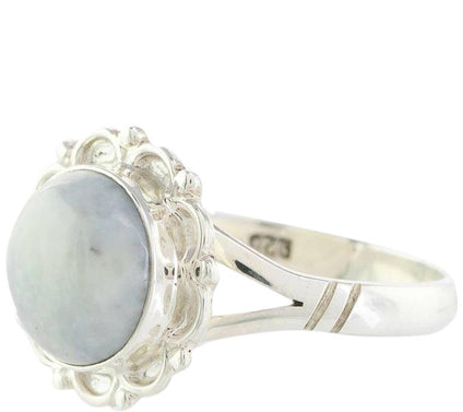 Novica Artisan Crafted Sterling Jade Ring