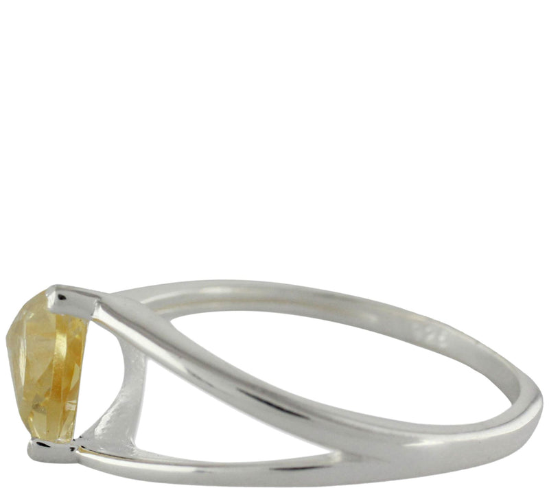 Novica Artisan Crafted Sterling Citrine Ring — View 2