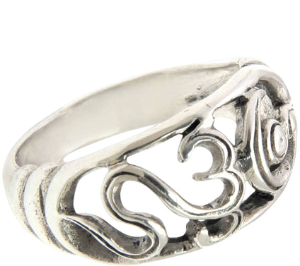Novica Artisan Crafted Sterling Openwork Band Ring