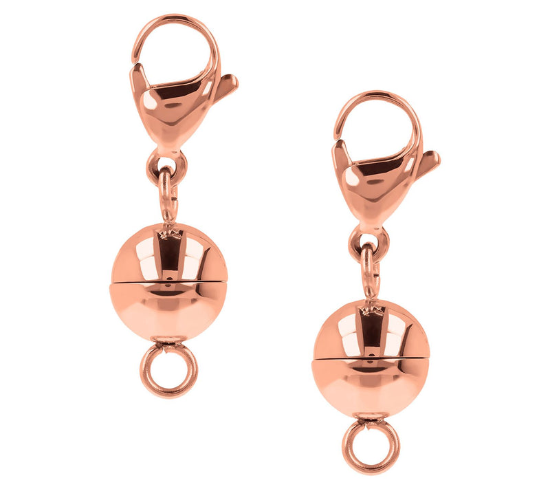 Steel by Design Set of 2 Magnetic Bead Clasps — View 5