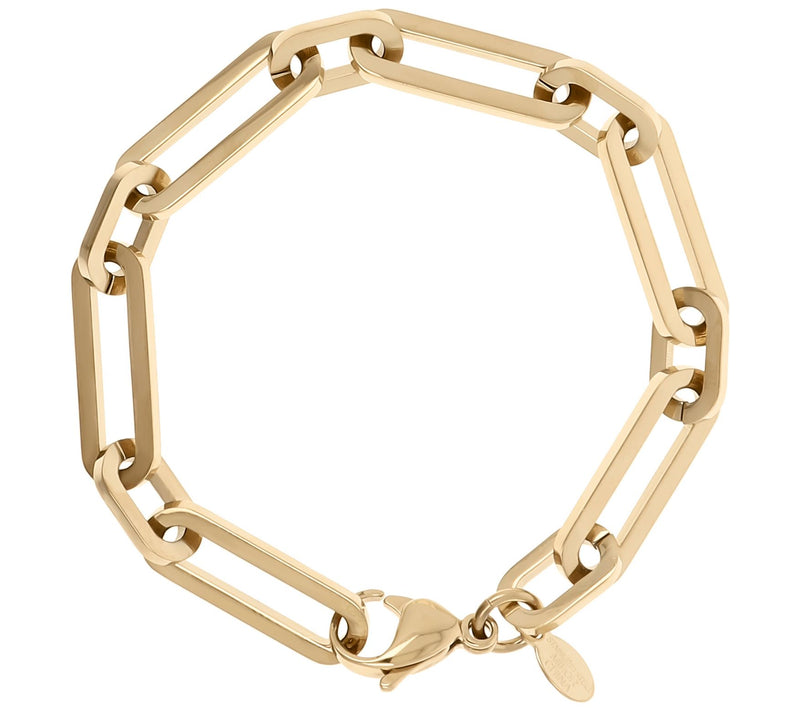 Steel by Design Paperclip Link Bracelet — View 5