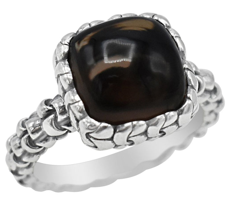 Tiffany Kay Studio Purl Knit Smoky Quartz Ring — Main view