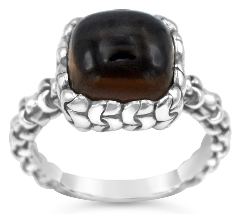 Tiffany Kay Studio Purl Knit Smoky Quartz Ring — View 2