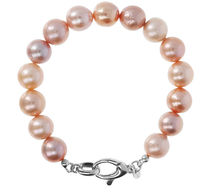 Honora Sterling Silver Cultured Pearl Bracelet — View 3