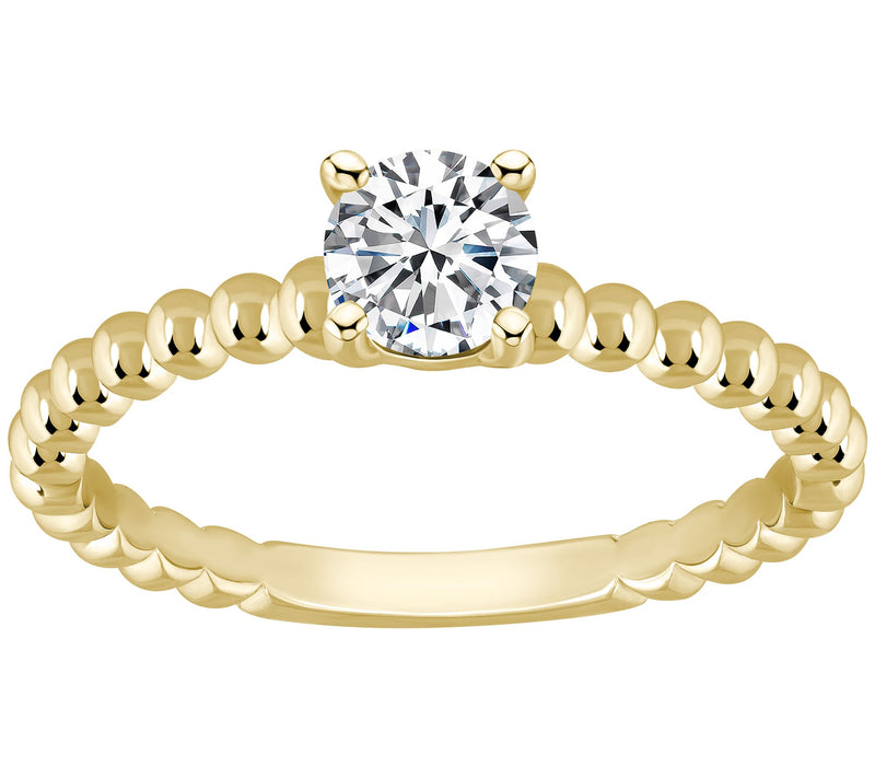 Affinity 0.50 cttw Diamond Solitaire R ing, 14K Gold — View 5