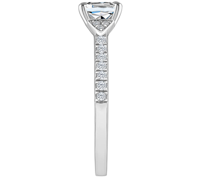 Affinity 14K Gold 0.90 cttw Diamond Engage ment Ring — View 7