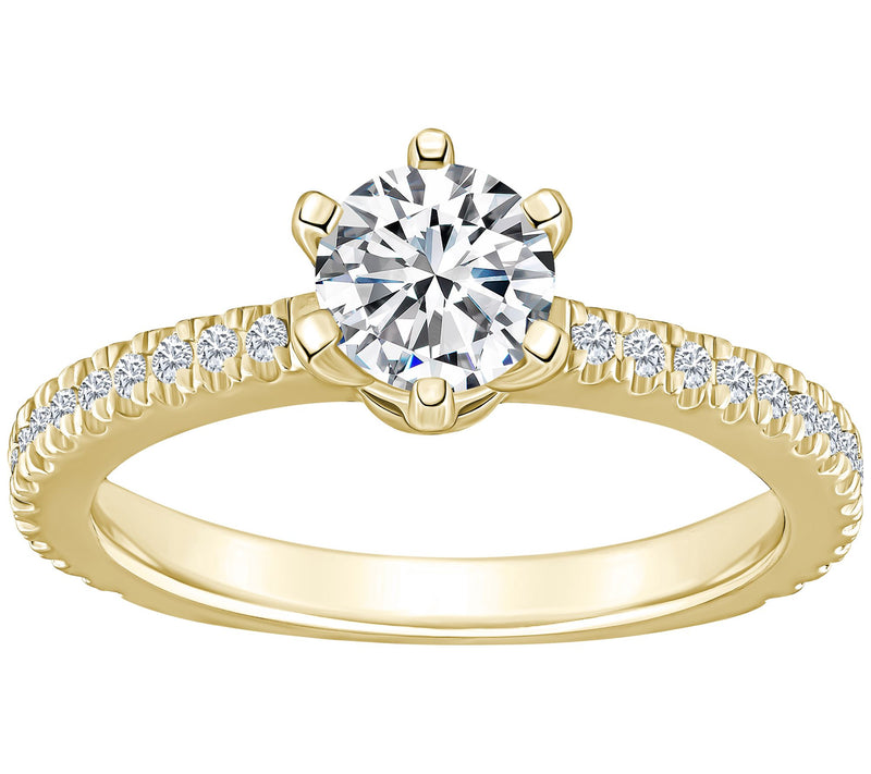 Affinity 1.00 cttw Diamond Engagement Ring, 14K — View 5