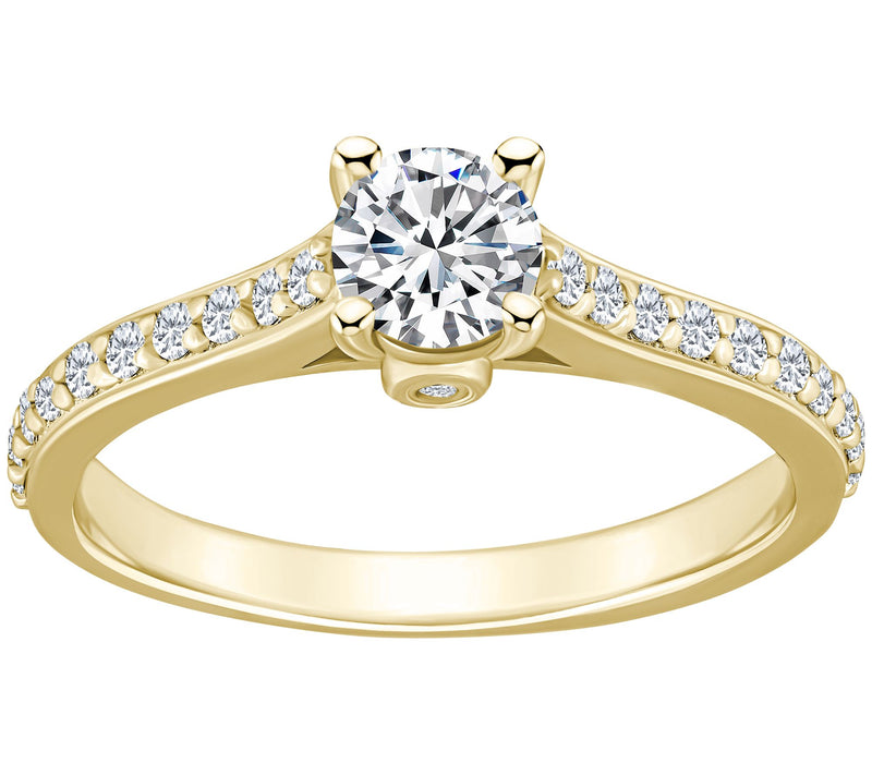 Affinity 0.70 cttw Diamond Engagement R ing, 14K Gold — View 5