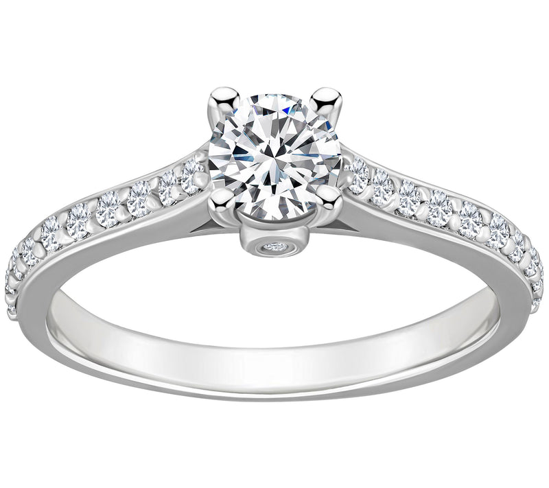 Affinity 0.70 cttw Diamond Engagement R ing, 14K Gold — Main view