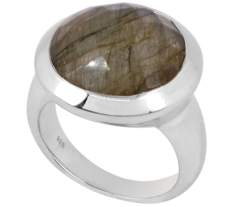 Sterling Silver Labradorite Ring — View 3
