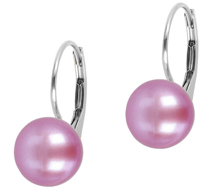 Honora Cultured Pearl Earrings, Sterling Silver