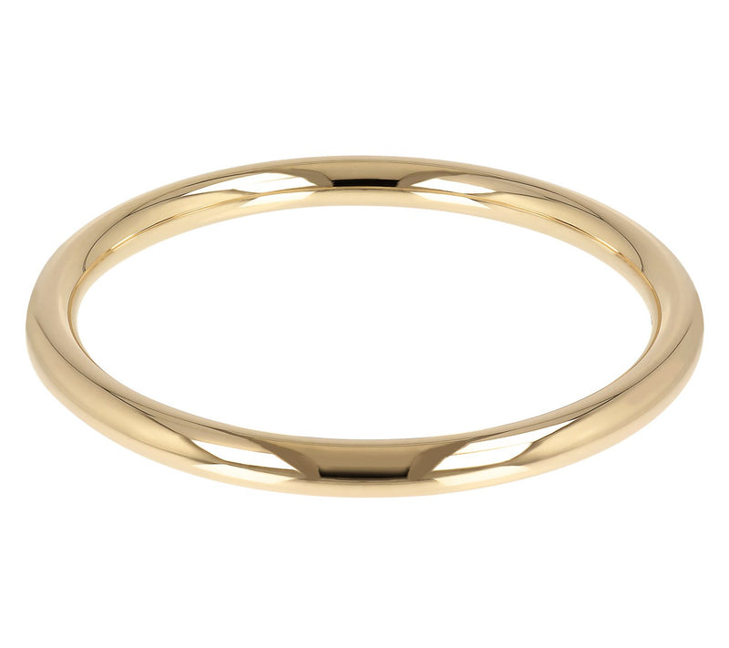 BellaOro Polished Slip-on Bangle, 14K Gold OverResin — View 7