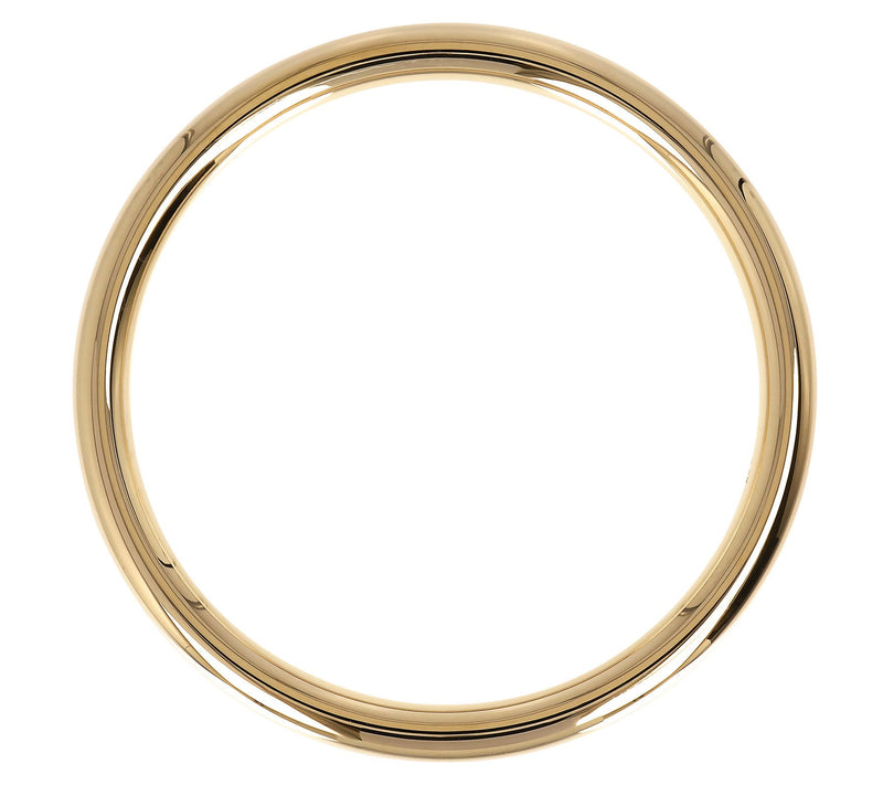BellaOro Polished Slip-on Bangle, 14K Gold OverResin — View 8