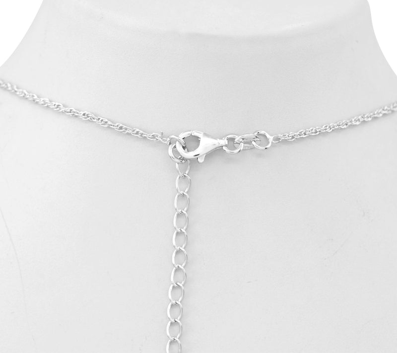 Sterling Silver Framed Oval Mookite Pendant w/ Chain — View 6
