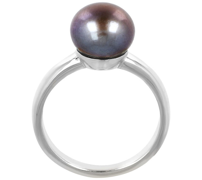 Honora Peacock Cultured Pearl Ring, Sterling Silver — View 7