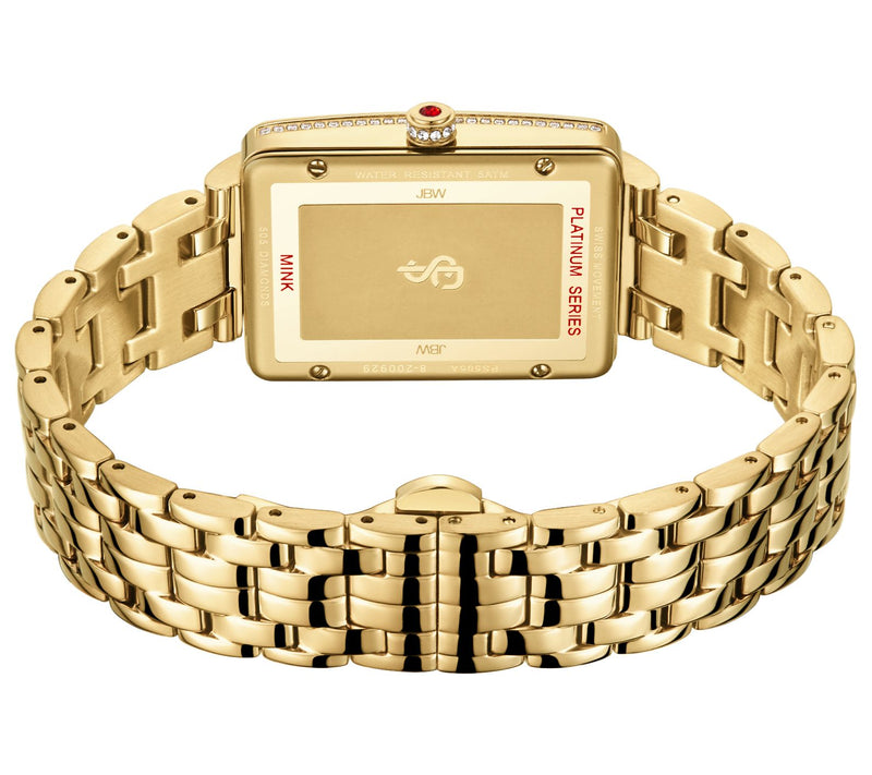 JBW Women's Mink 18K Gold Plated 2.50 cttw Diamond Watch — View 6