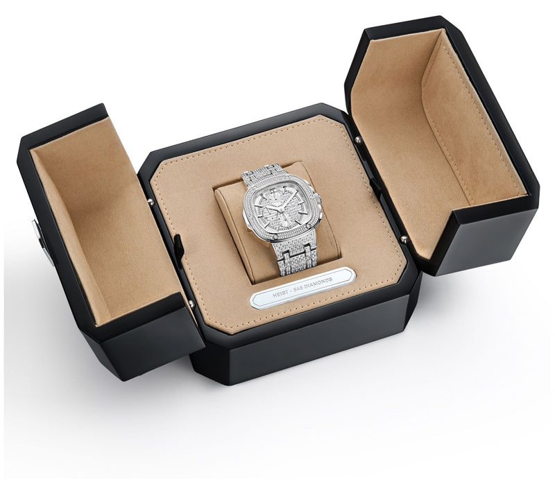 JBW Men's Heist Platinum Series 2.75 cttw Diamond Watch — View 9