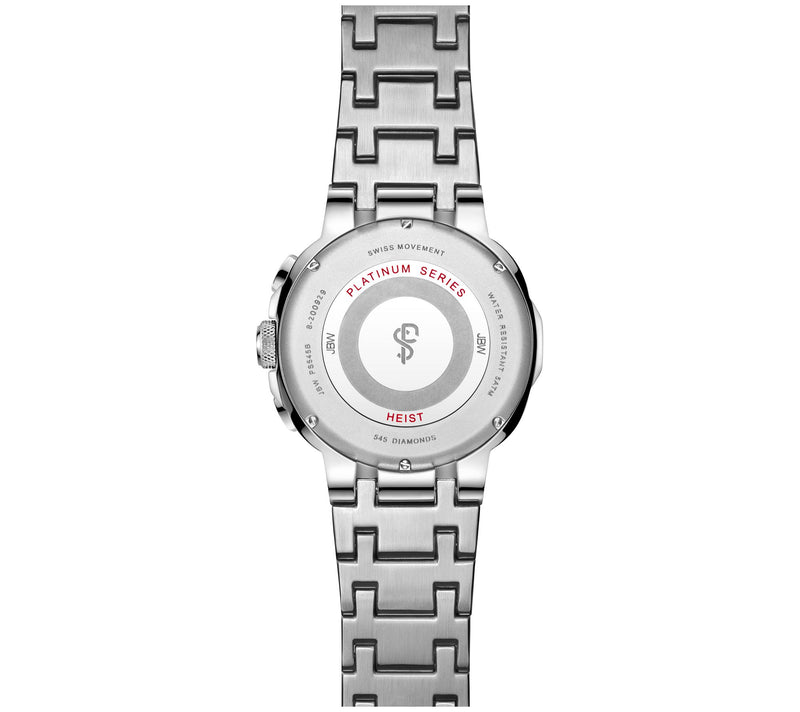 JBW Men's Heist Platinum Series 2.75 cttw Diamond Watch — View 7