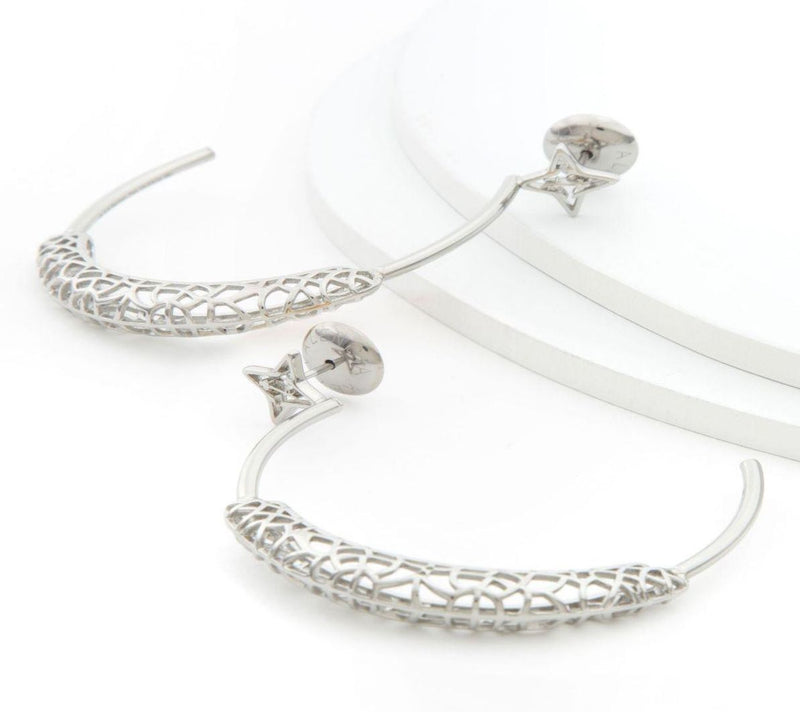 Valencia Key Rooted Hoop Earrings — View 5