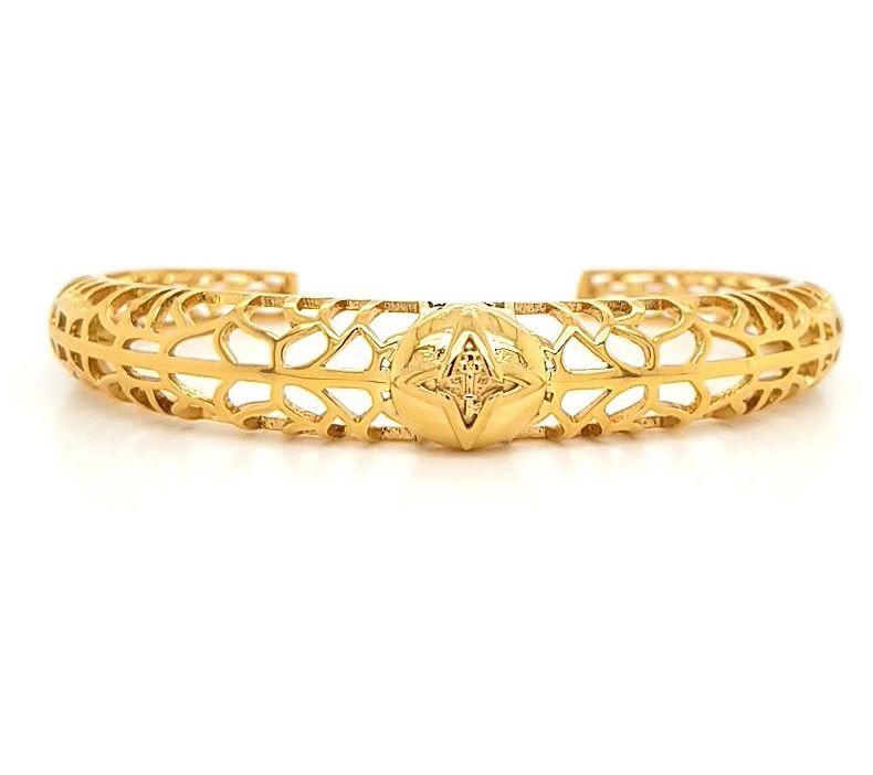 Valencia Key Open Work Rooted Cuff — Main view