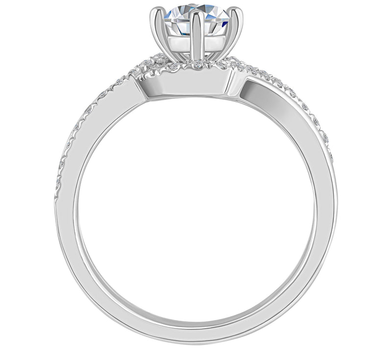 Affinity 0.75 cttw Diamond Engagement R ing, 14K Gold — View 7