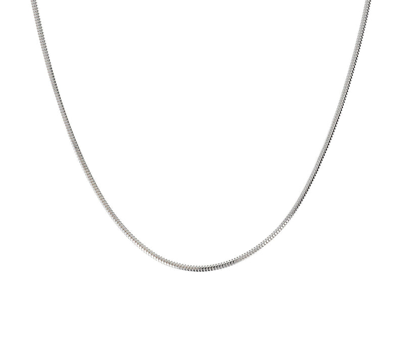 UltraFine 16" Diamond Cut Snake Chain Necklace 2.9g — View 3
