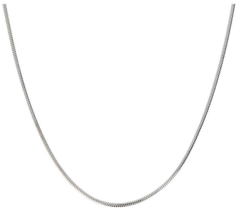 UltraFine Silver 18" Diamond Cut Snake Chain Necklace, 3.4g — View 3