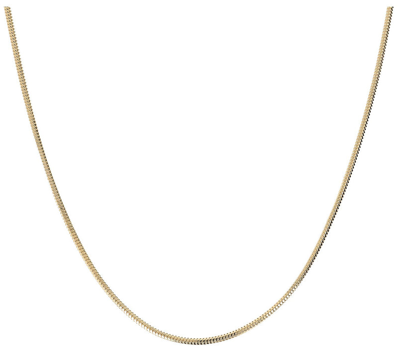UltraFine Silver 18" Diamond Cut Snake Chain Necklace, 3.4g — View 5
