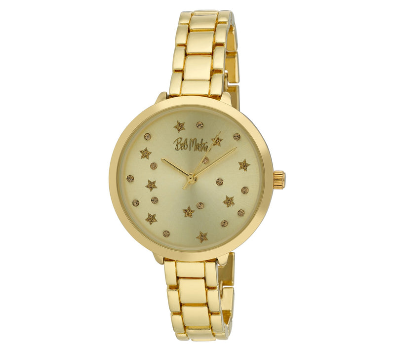 Bob Mackie Women's Crystal Star Design Dial Watch — Main view