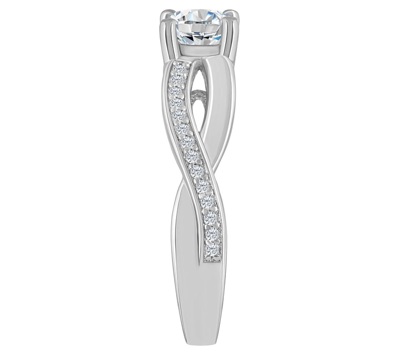 Affinity 0.75 cttw Diamond Ring, 14K Gold — View 7