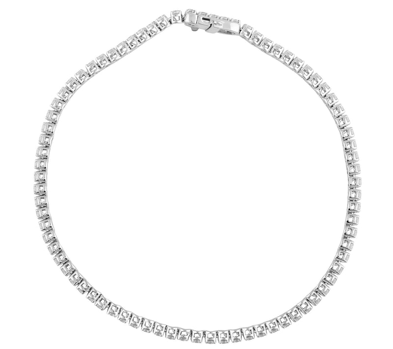 Fire Light Lab Grown Diamond 14K Gold Bracelet, 10.00 cttw — View 2