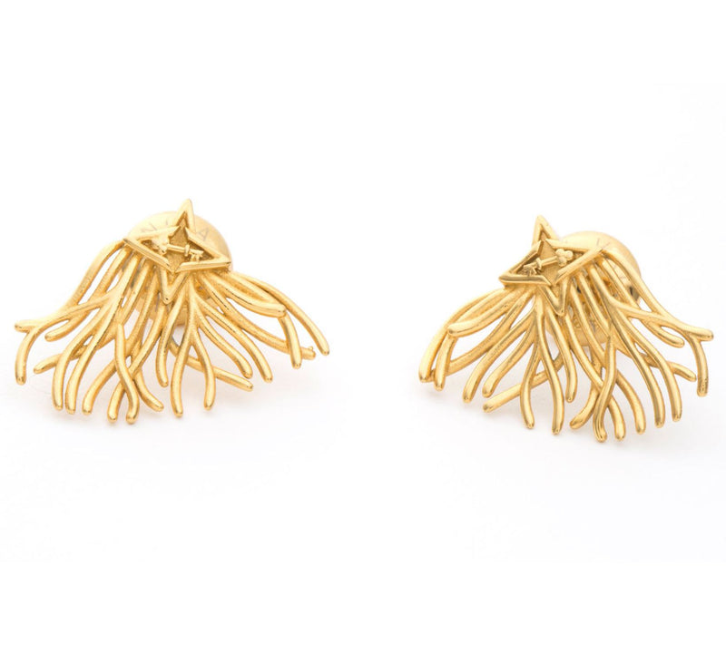 Valencia Key Roots & Wings Statement Earrings — Main view