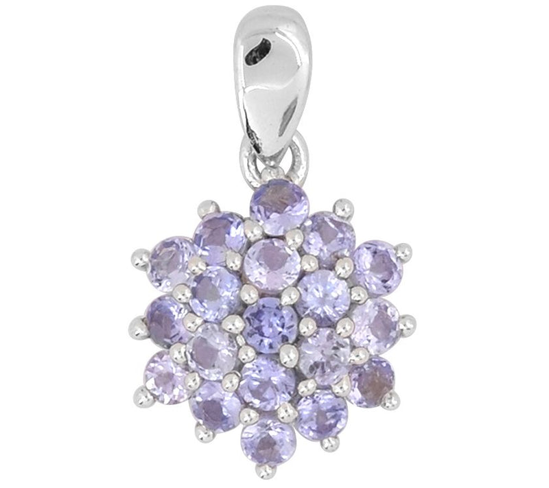 Sterling Silver 1.35 cttw Tanzanite Pendant — Main view