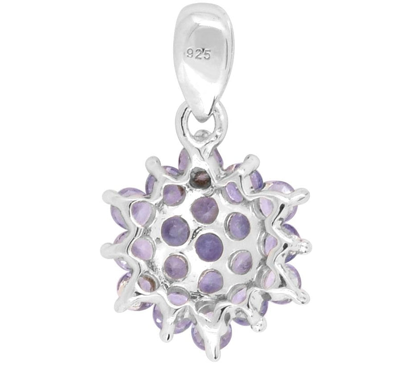 Sterling Silver 1.35 cttw Tanzanite Pendant — View 4