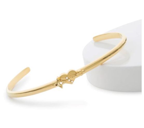 Valencia Key Key To My Heart Cuff — View 3