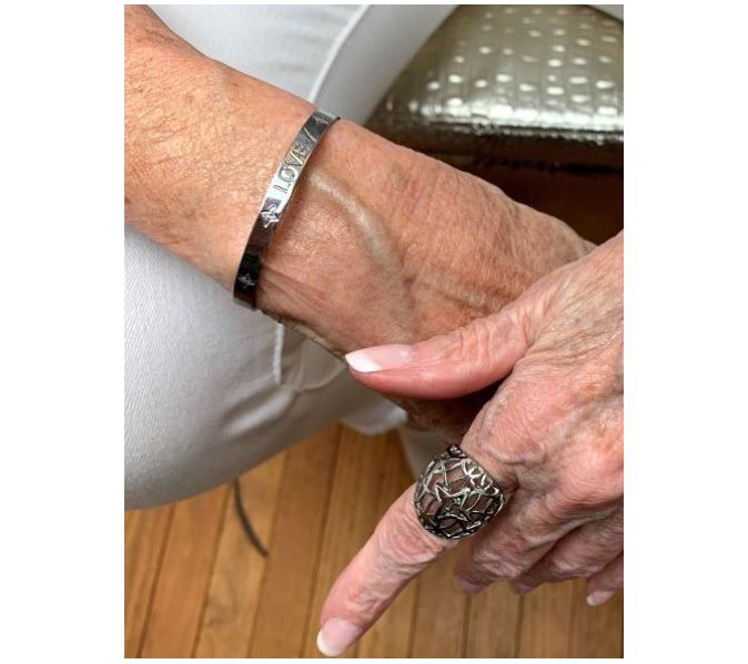 Valencia Key Love Cuff — View 6