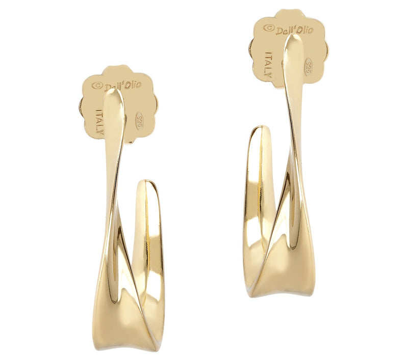 Linea by Louis Dell' Olio Anniversary Hoop Earr ings, Sterling — View 7
