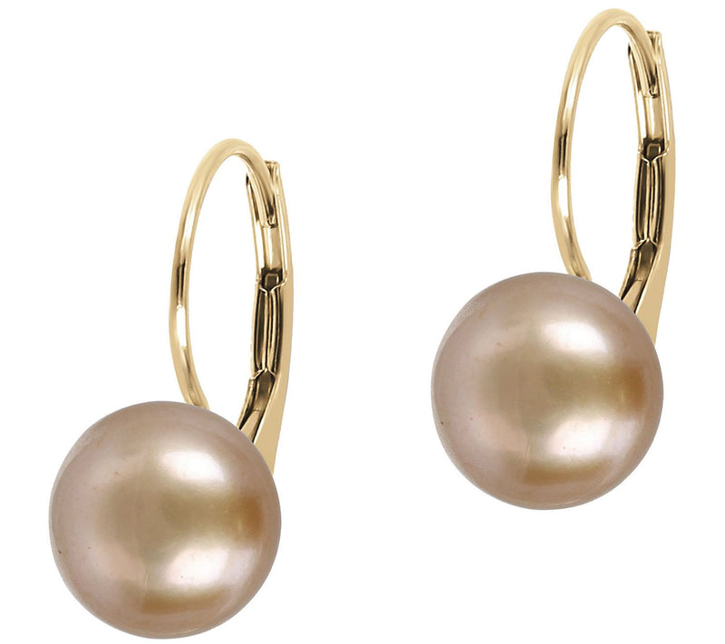 Honora Cultured Pearl Earrings, 14K Gold Plated — View 7