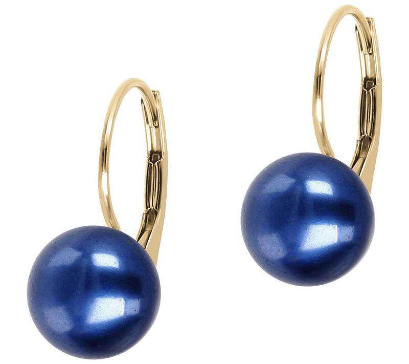 Honora Cultured Pearl Earrings, 14K Gold Plated — View 5