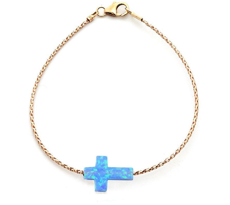 Adi Paz 14K Gold Opal Motif Bracelet — View 3