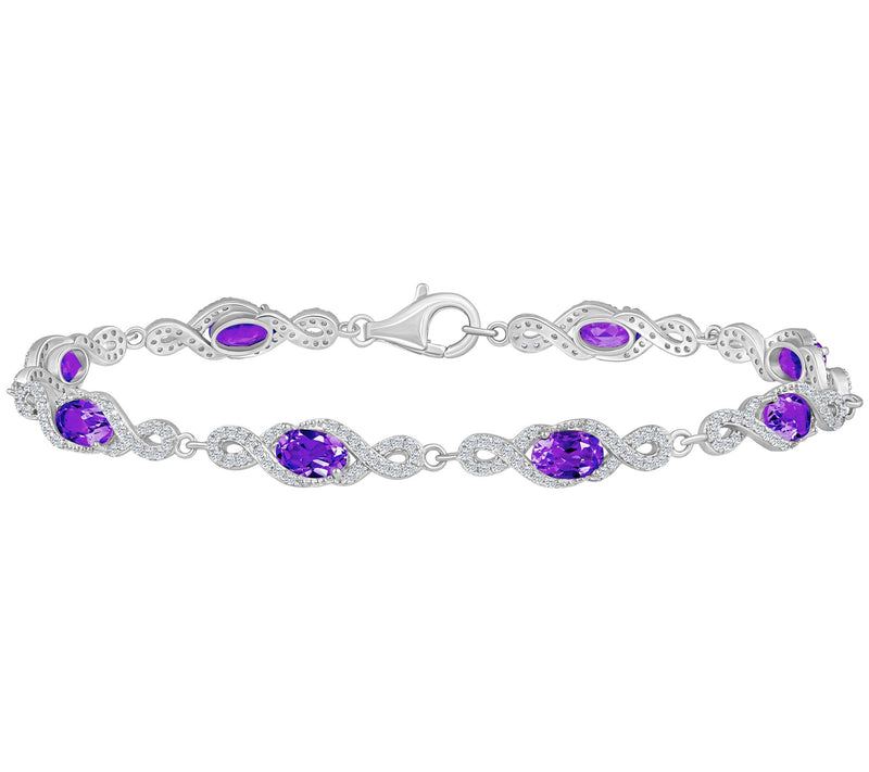 Affinity Gems Multi-Gemstone Bracelet, Sterling Silver — View 3