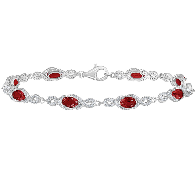 Affinity Gems Multi-Gemstone Bracelet, Sterling Silver — View 7
