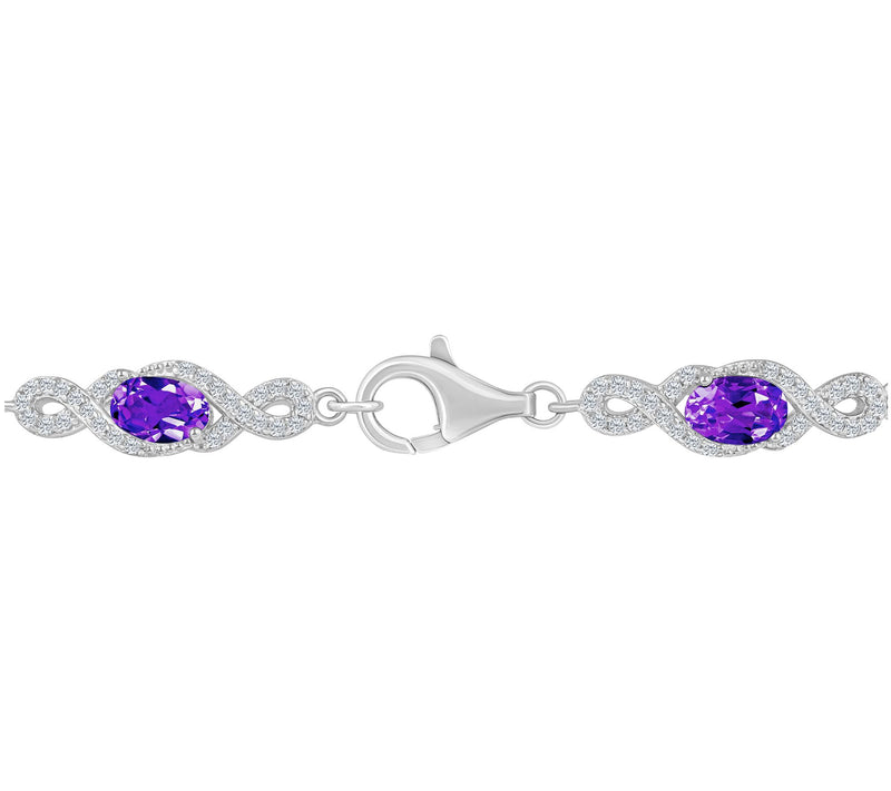 Affinity Gems Multi-Gemstone Bracelet, Sterling Silver — View 12