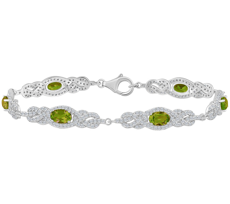Affinity Gems Multi-Gemstone Tennis Bracelet, Sterling — View 9