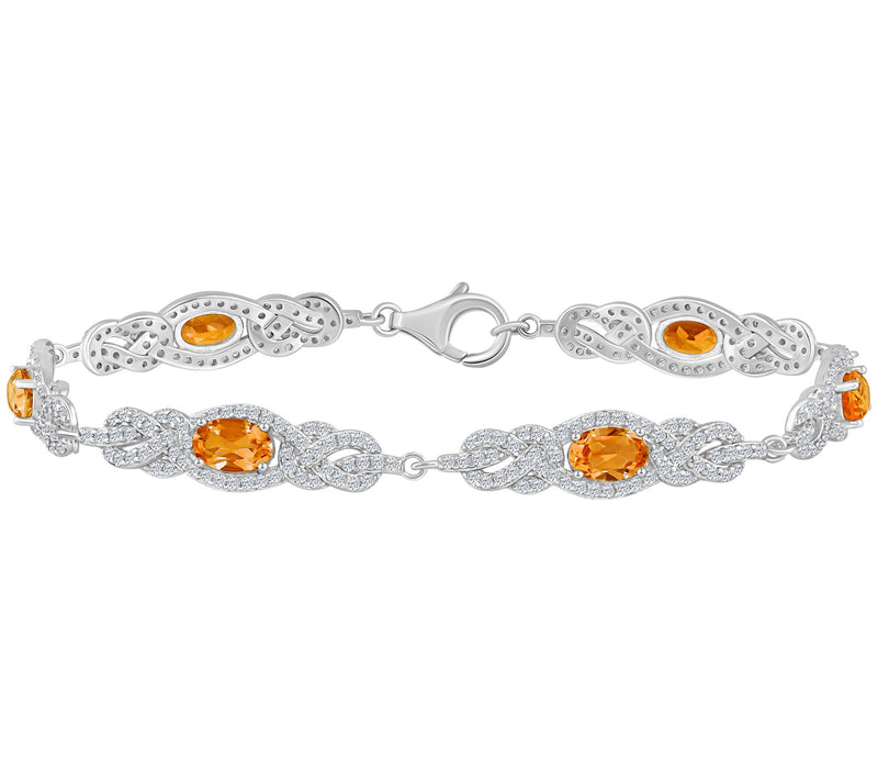 Affinity Gems Multi-Gemstone Tennis Bracelet, Sterling — View 5
